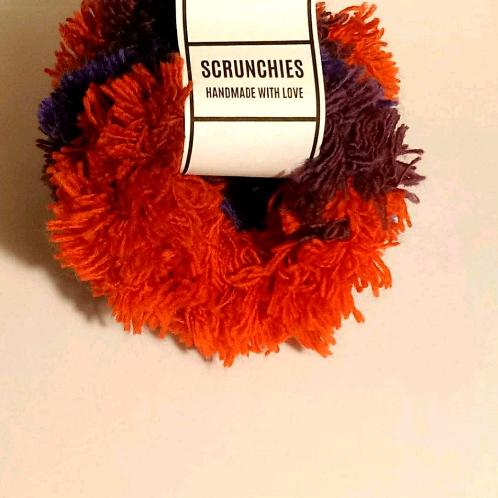 Fluffy soft scrunchies